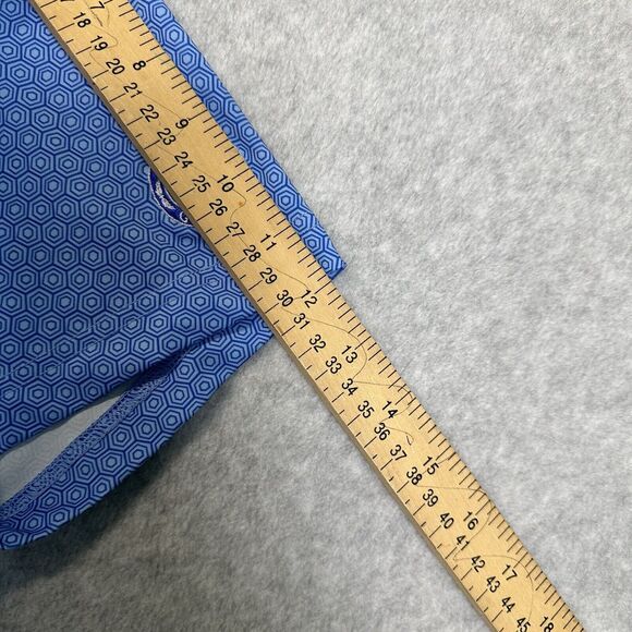 Turtleson Men's XXL Performance Polo Golf Athletic Shirt Blue Tortoise Shell - Picture 7 of 14